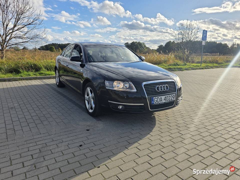 Audi a6 c6 24 benzyna gaz 2005 poduszka powietrzna pomorskie Puck sprzedam