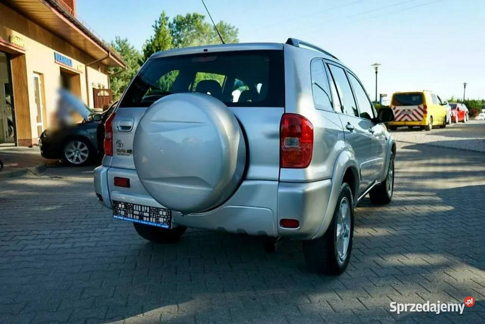 Toyota RAV4 20D4D Klima alu 4x4 serwis 100 2002r 273000km Płock