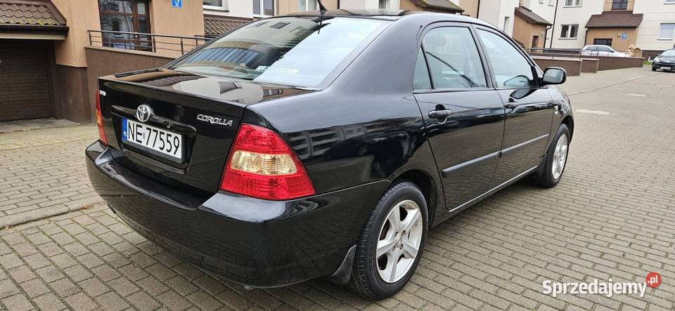 Toyota Corolla E 12 2004r 14 VVTI benzgaz 1400cm3 Elbląg sprzedam