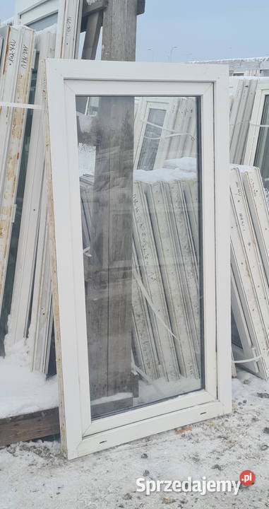 OKNO KacprzaK 76x142 OKNA Używane Plastikowe PCV Lublin