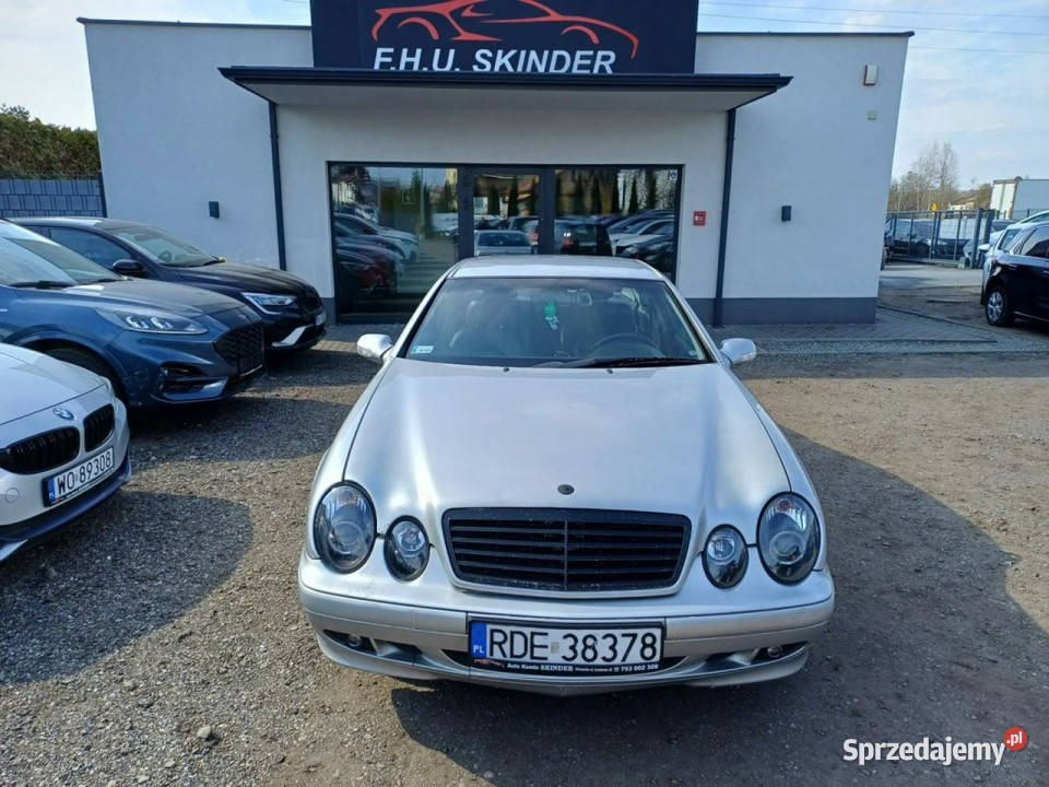 Mercedes CLK 200 Kamera Alu Klima Skóra El benzyna małopolskie Chrzanów