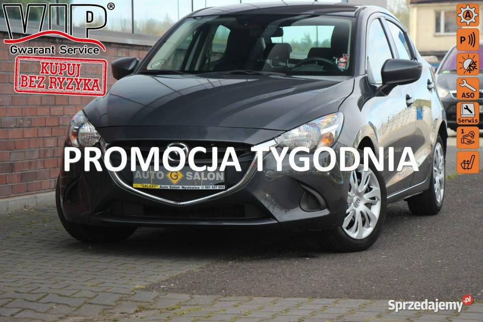 Mazda 2 Automat*Klimatyzacja*GrzFot*iStop*Esp*Komp*Temp*Bt*Pdc*Gwar VGS !!…