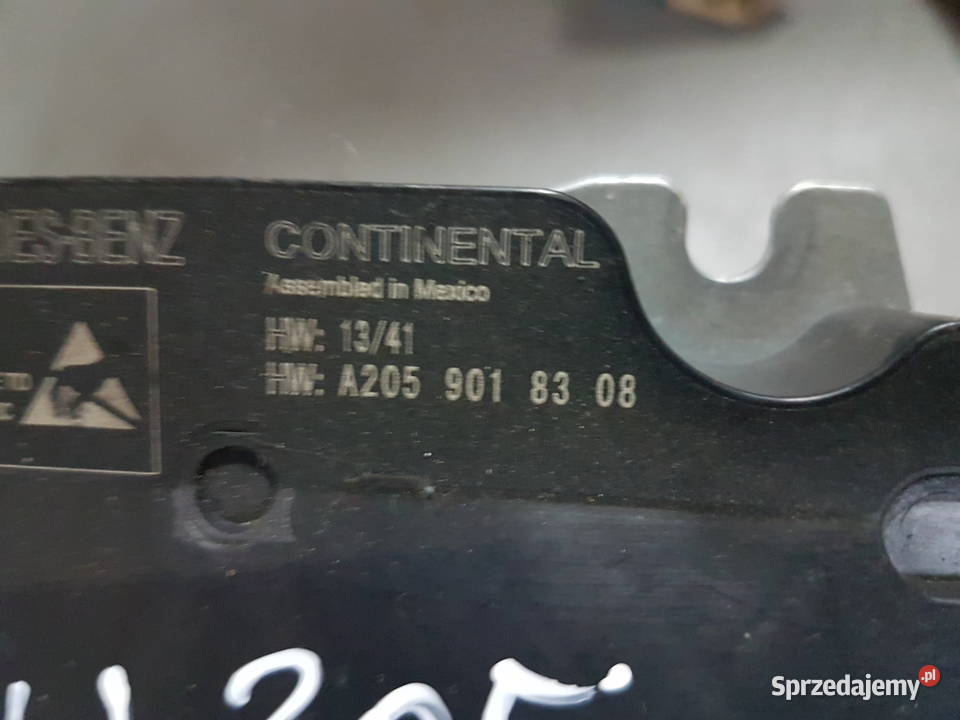 MERCEDES C KLASA W205 SENSOR PODUSZEK MODUL Turek