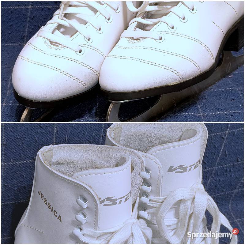 Łyżwy figurowe rozmiar 37 wkładki 23 Skóra łódzkie sprzedam