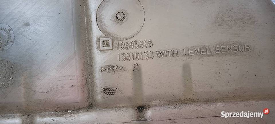 ZBIORNICZEK WYRÓWNAWCZY OPEL ASTRA J 13393368 Lipno sprzedam