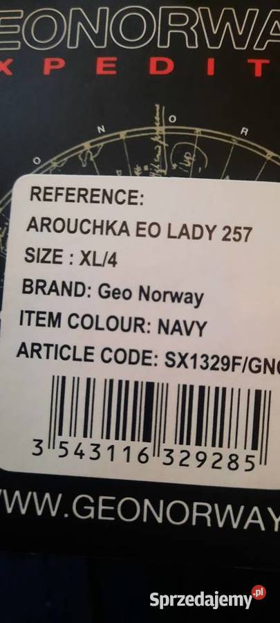 Kurtka damska Geographical Norway XL Pilawa