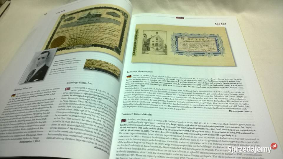 katalog aukcyjny papierów wartościowych 5054 Warszawa