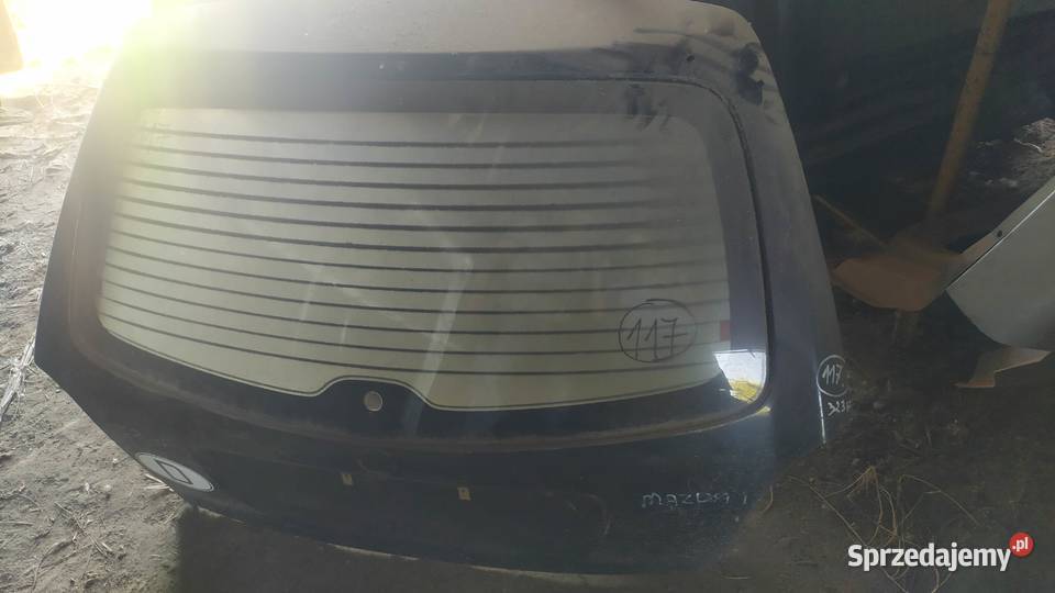 Mazda 323 f 1998 1999 2001 klapa tył z szybą