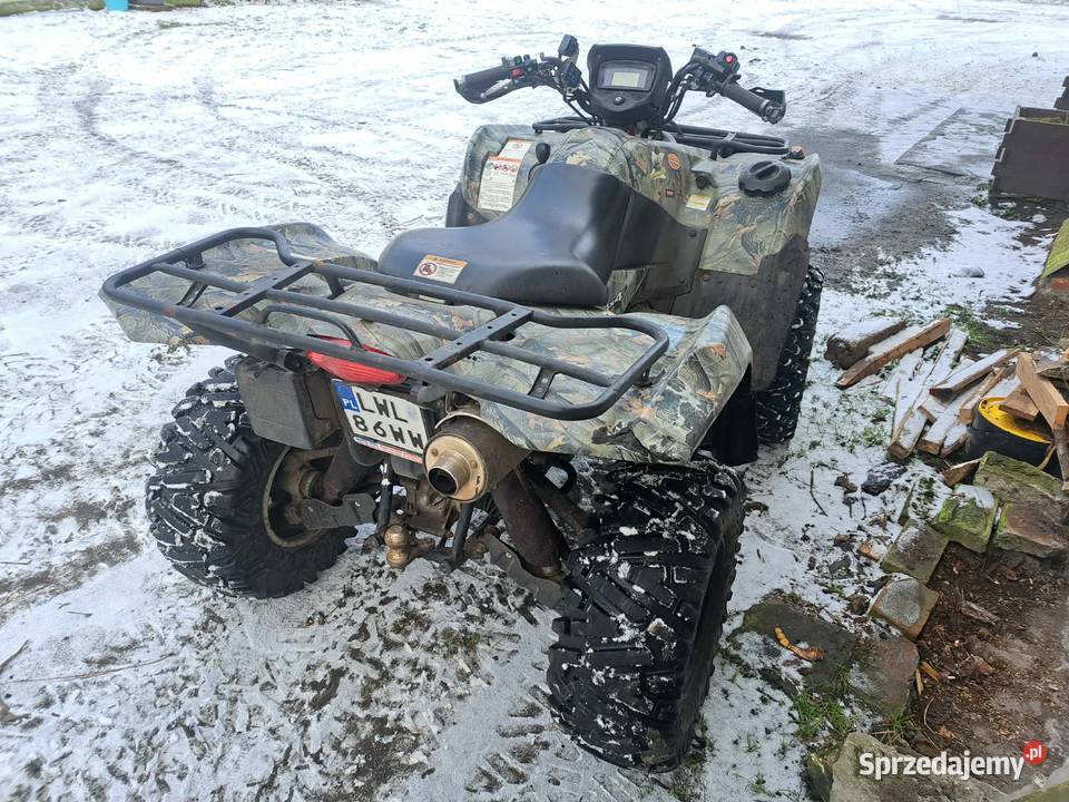 Suzuki Kingquad 750 2010r ze wspomaganiem Rok produkcji 2010 sprzedam