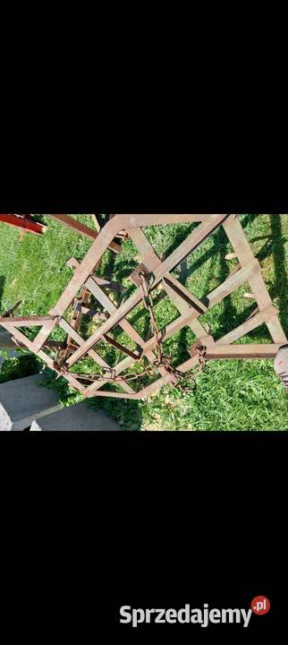 Brona ciężka na ramie ząb 18 nieuszkodzony sprzedam