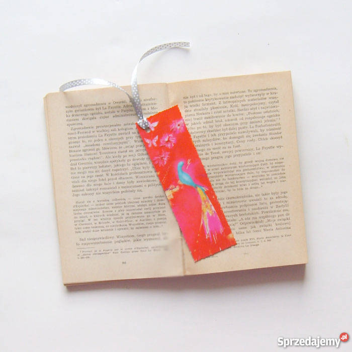 czerwona zakładka do ksiązki ładna kolorowa Pozostałe Katowice