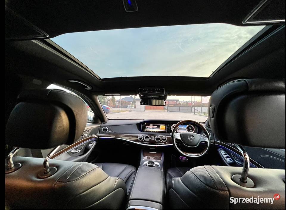 Mercedes w222 S350 Long Panorama Kamera Dociągi elektryczne lusterka Sierpc