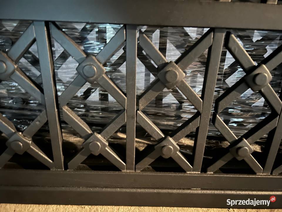 Brama Wjazdowa Dwuskrzydłowa Kuta Pręt Pełny Ruda