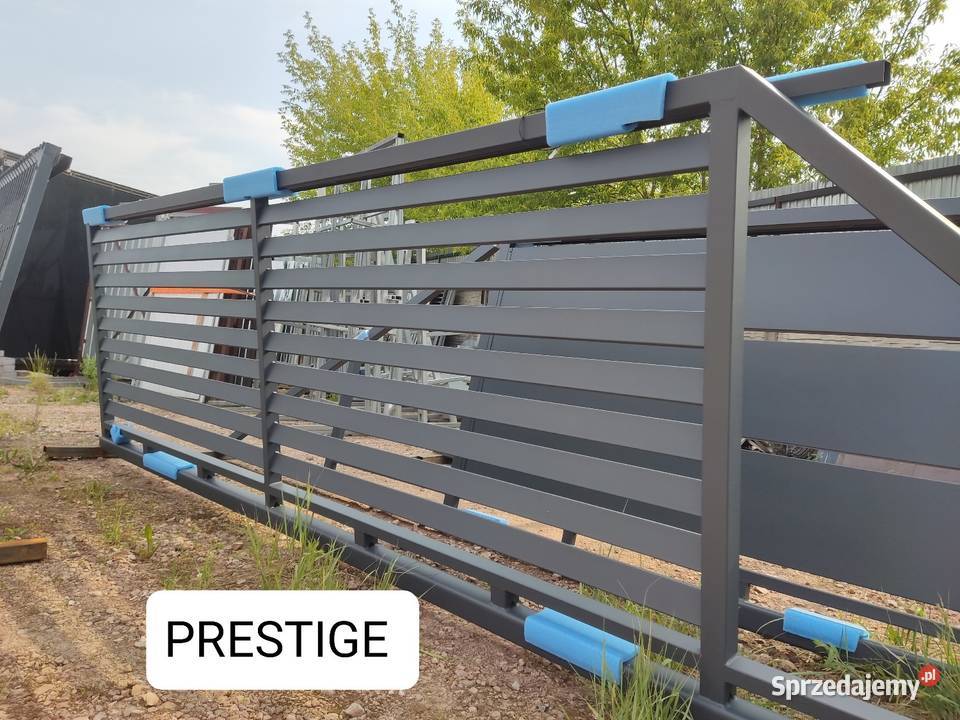Brama przesuwna palisadowa żaluzja 4m Bramy