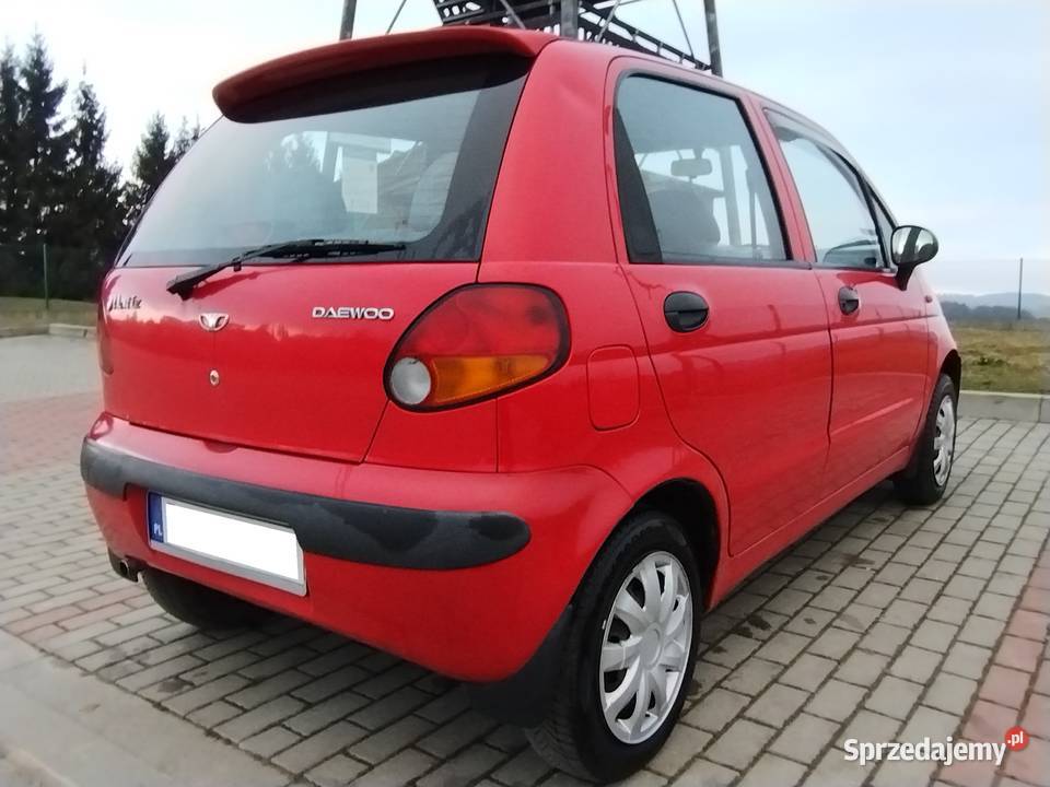 DAEWOO MATIZ Zadbany i ekonomiczny Bez korozji