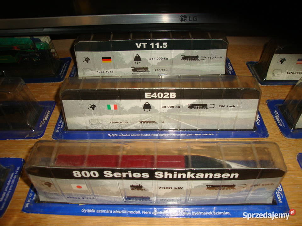 Lokomotywy Świata w skali 1160 AmerCom Warszawa