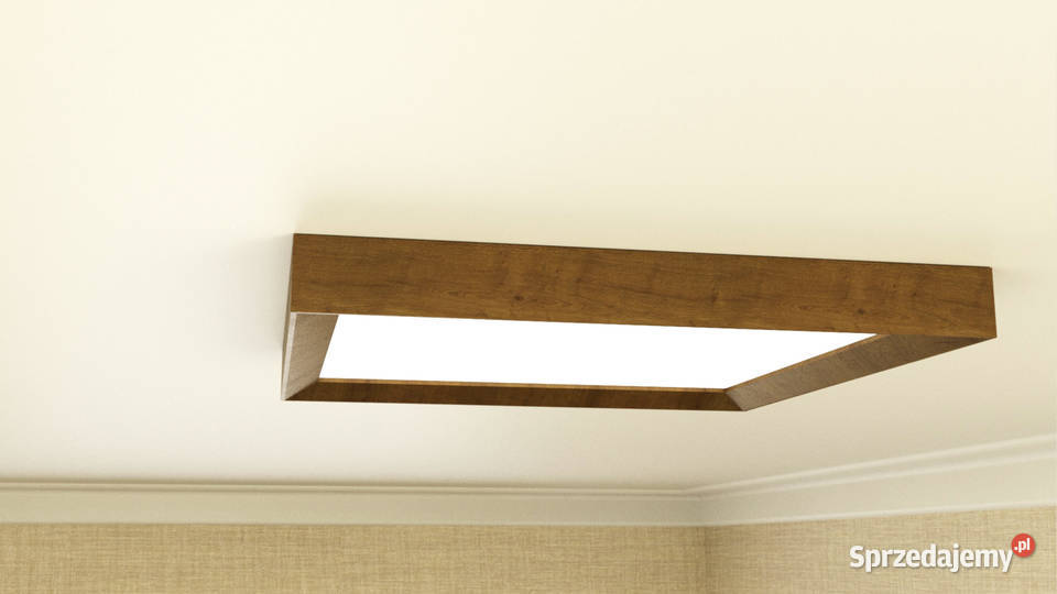 Lampa sufitowa LED FLORENCE drewniana oprawa do Białystok