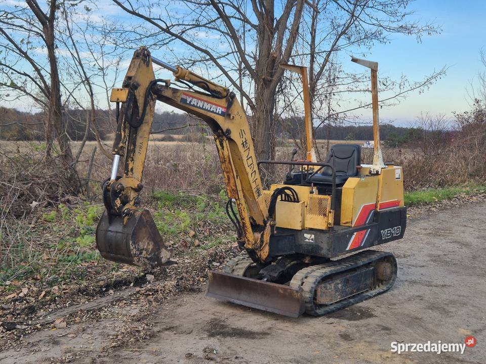 Koparka YANMAR YB10 Małuszyn