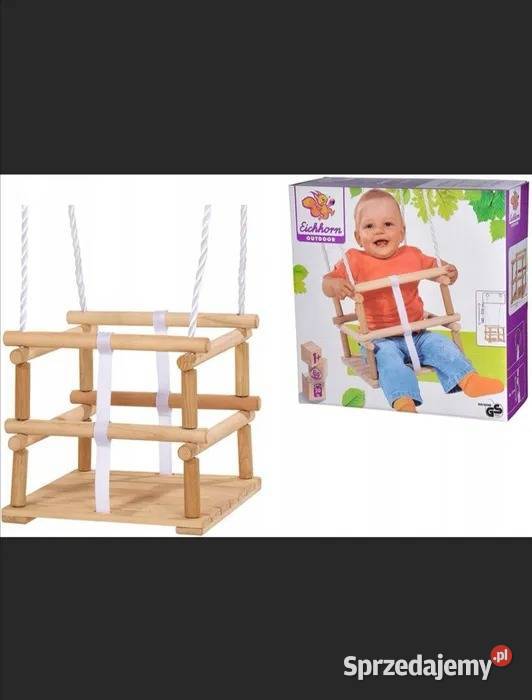 Huśtawka dziecięca drewniana Huśtawki Kielce