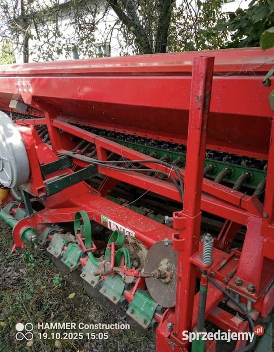 Agregat uprawowo siewny pneumatyczny UNIA QUICK nieuszkodzony Częstochowa