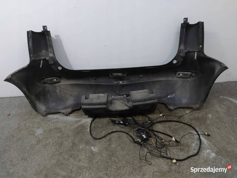 ZDERZAK TYŁ CZARNY Nissan Note I 2004 Zderzaki