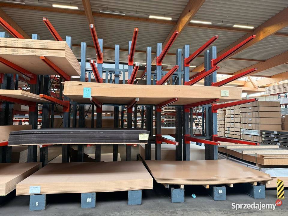 Regały magazynowe wspornikowe na płytę meblową i Karczew