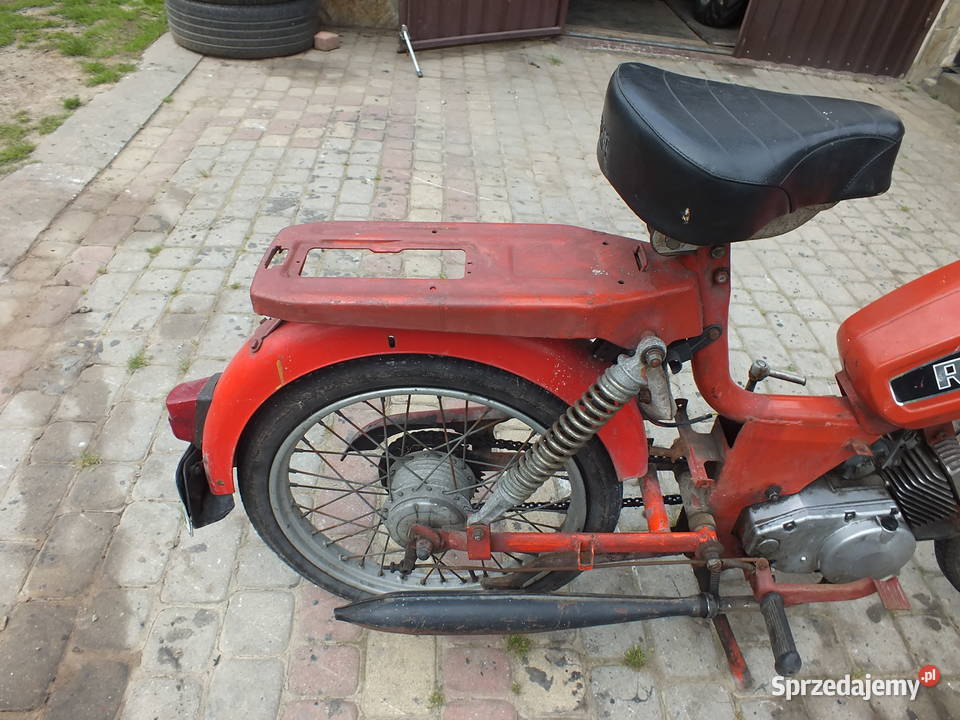 Romet Kadet Zarejestrowany Kurier ŚLASK motorower Golasowice