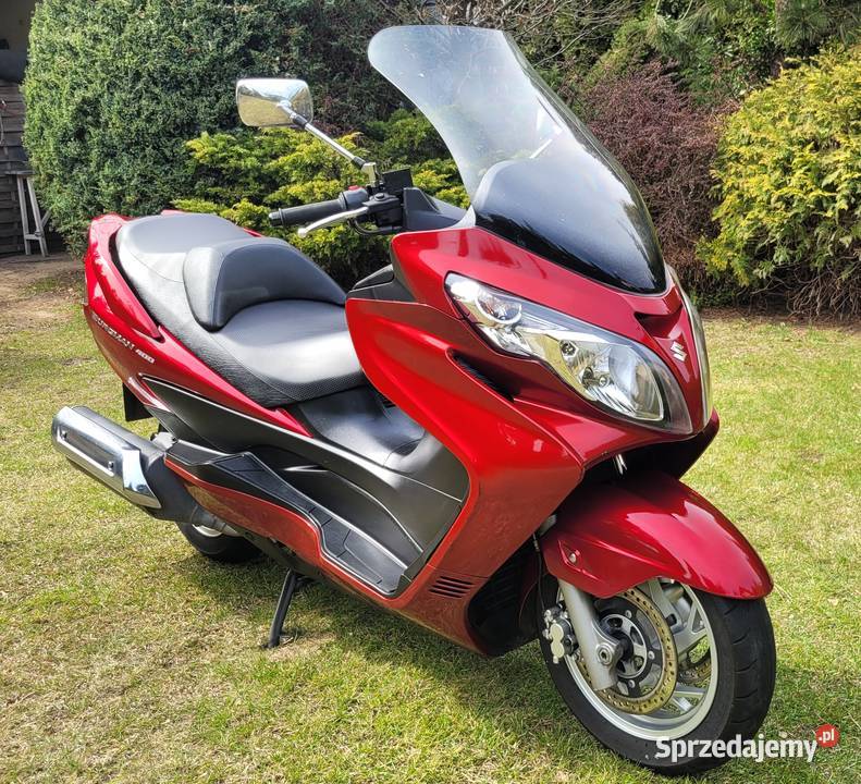 SUZUKI BURGMAN 400i K9 09r italmotopila Suzuki Piła