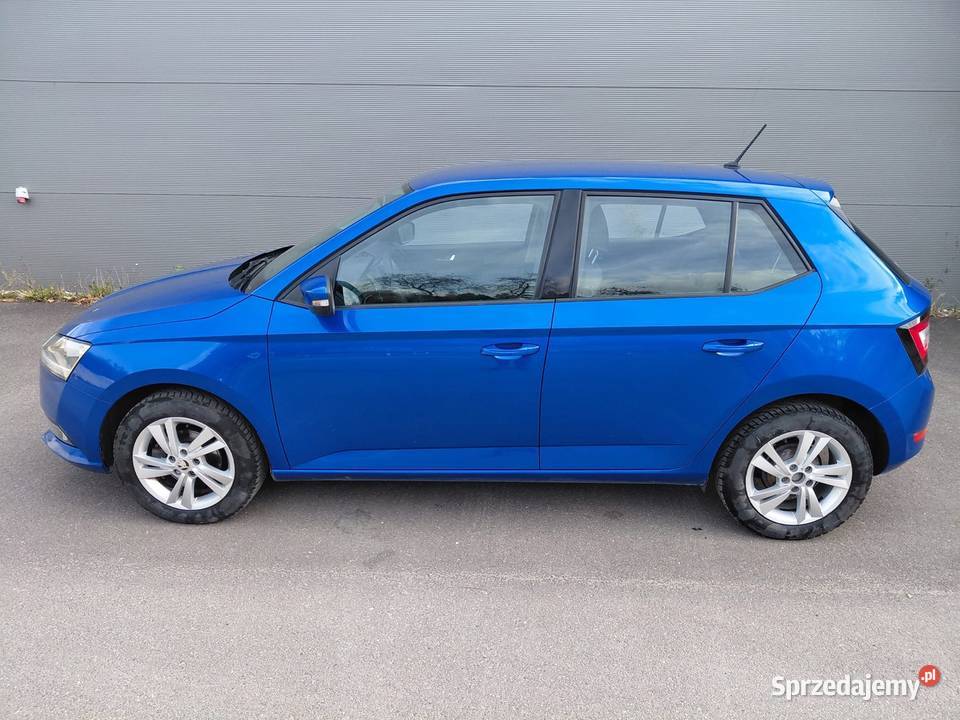 SKODA FABIA IV 10 Benzynagaz LPG Salon Polska 60 welurowa tapicerka