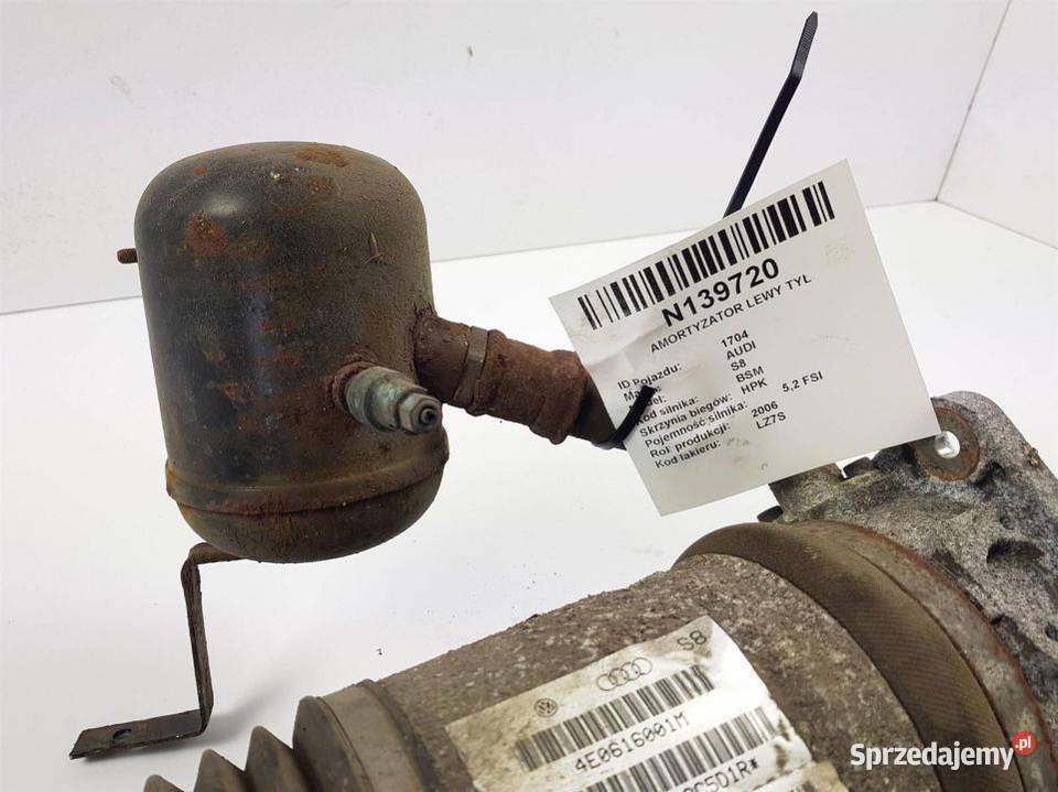 AMORTYZATOR LEWY TYŁ S8 D3 4E0616001M Części samochodowe sprzedam