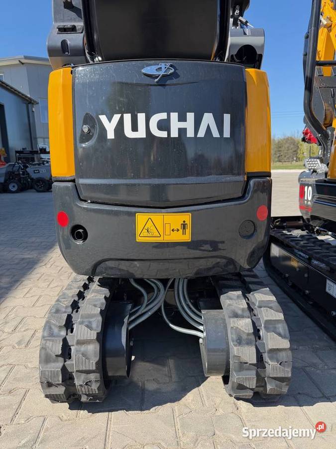 Minikoparka YUCHAI U10 silnik KUBOTA hydraulika Halinów