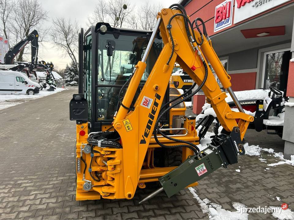 Mini koparko ładowarka VENIERI 133C 133B 133 Łódź sprzedam