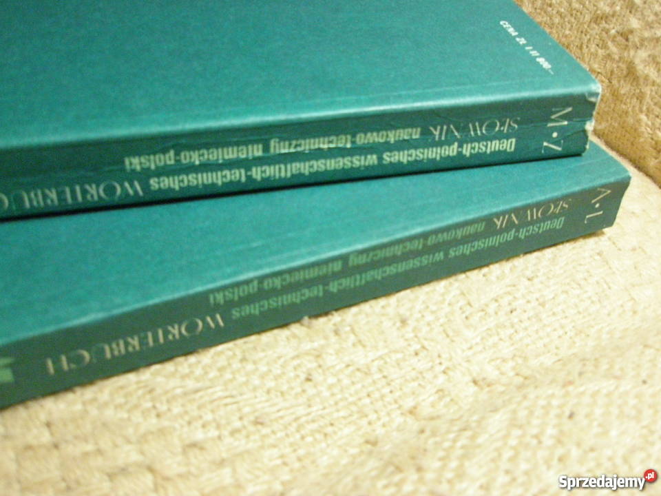 Słownik naukowotechniczny niemieckopolski Ostrołęka