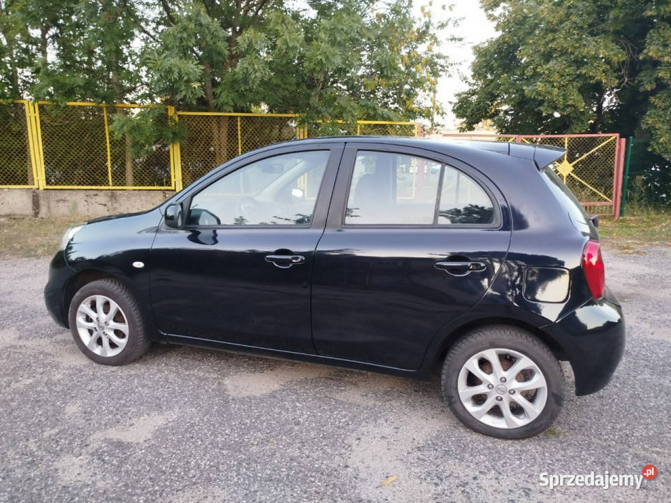 Nissan Micra 2014 r 5 DRZWI KLIMA benzyna opłaty Toruń sprzedam