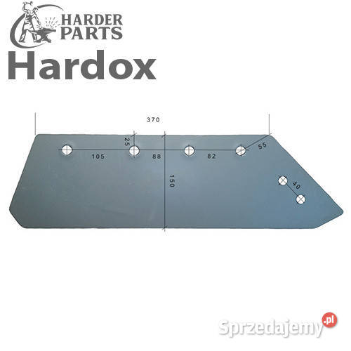 Lemiesz 14 300hektarów HARDOX 6014BP do pługa Suwałki