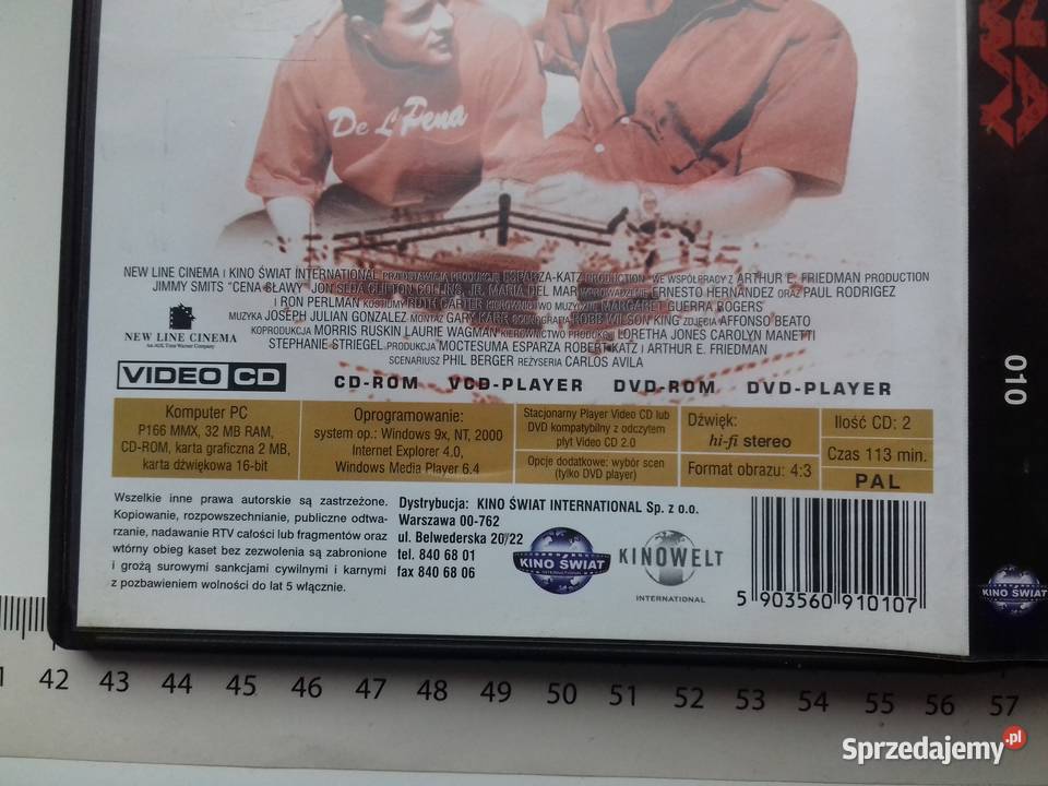 Film VCD Sławy w oryginalnym opakowaniu 2 płyty lektor
