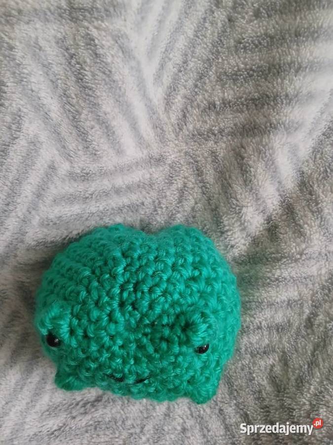 Żabka z pośladkami na szydełku Warszawa