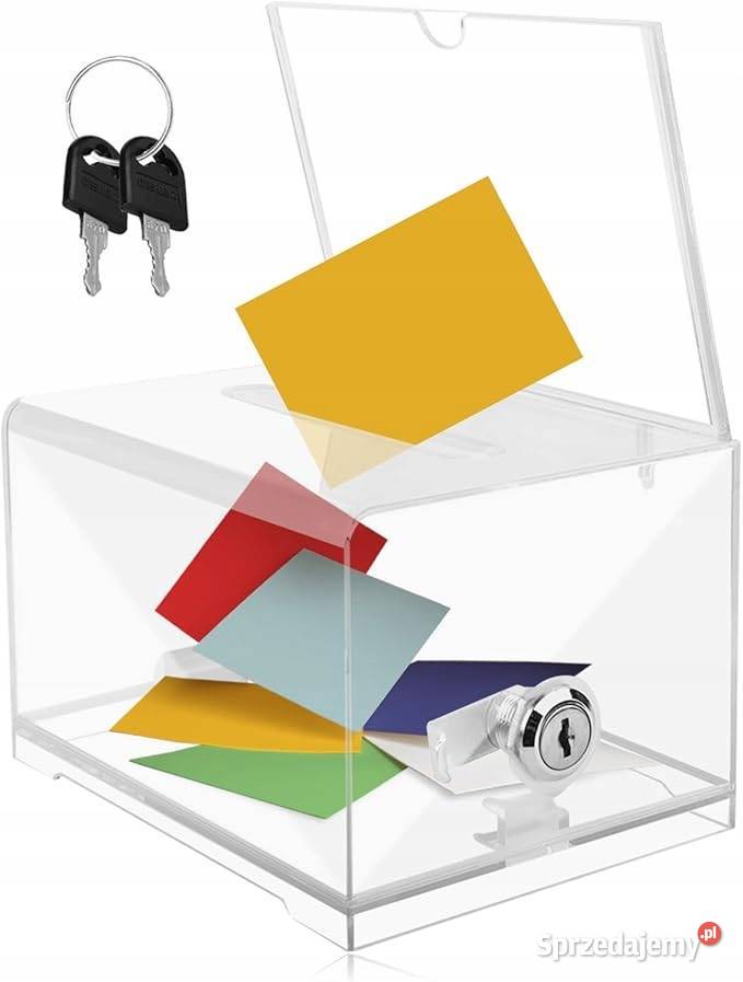 Pudełko Akrylowe z Zamkiem Nizirioo 151110 Pozostałe mazowieckie Myszyniec