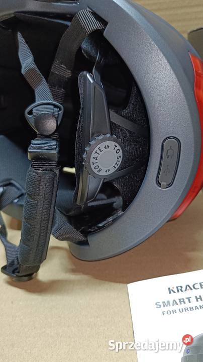 Kracess kask rowerowy r5862 z bluetooth kamerą warmińsko-mazurskie sprzedam