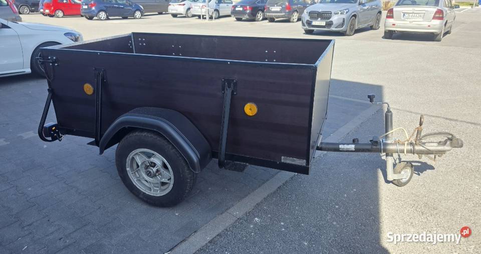 Przyczepka samochodowa Dmc 600 Produkcja 1 Do samochodów osobowych Bydgoszcz