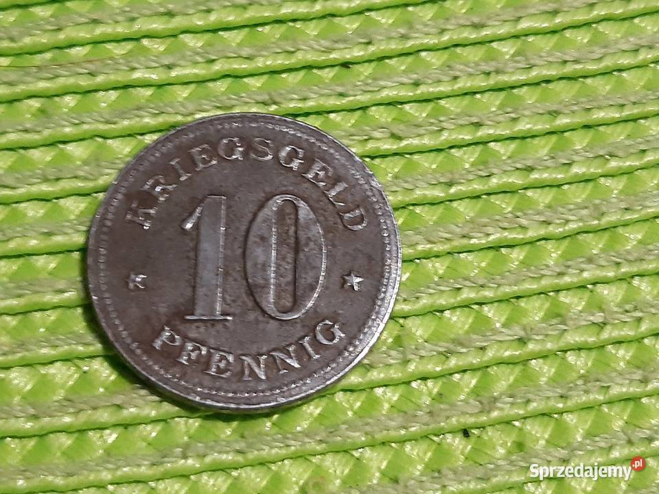 moneta niemiecka Werden 10 fenigów ND podlaskie sprzedam