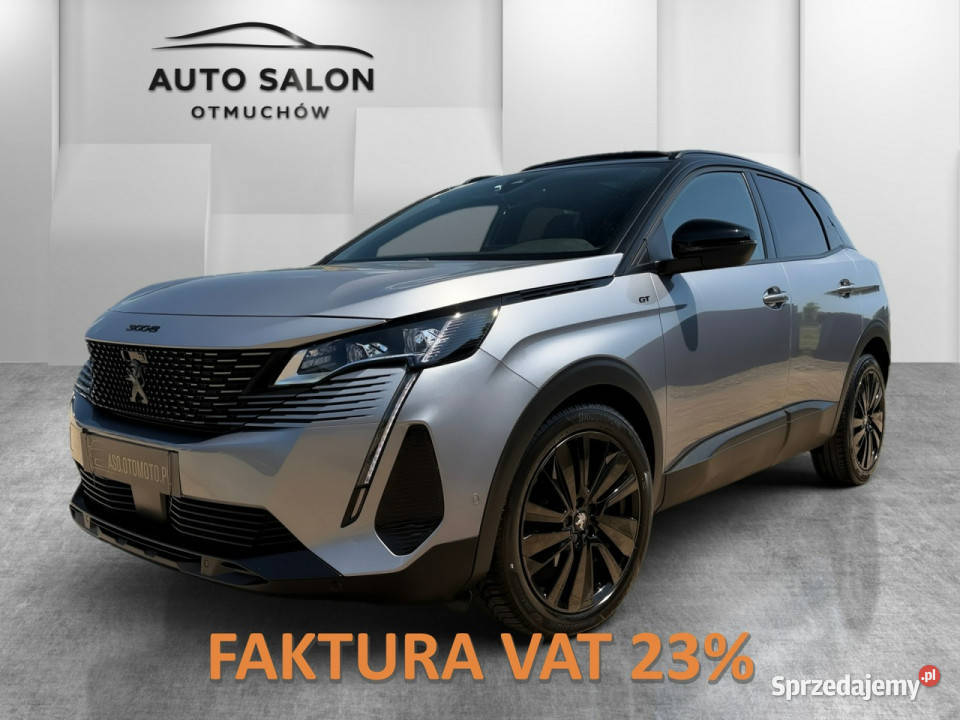 Peugeot 3008 GT panorama skóra masaze ACC kamery nieuszkodzony Otmuchów