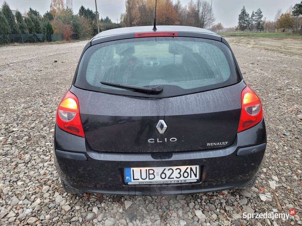RENAULT CLIO 2007 III Lift 12 benzyna klima Lublin