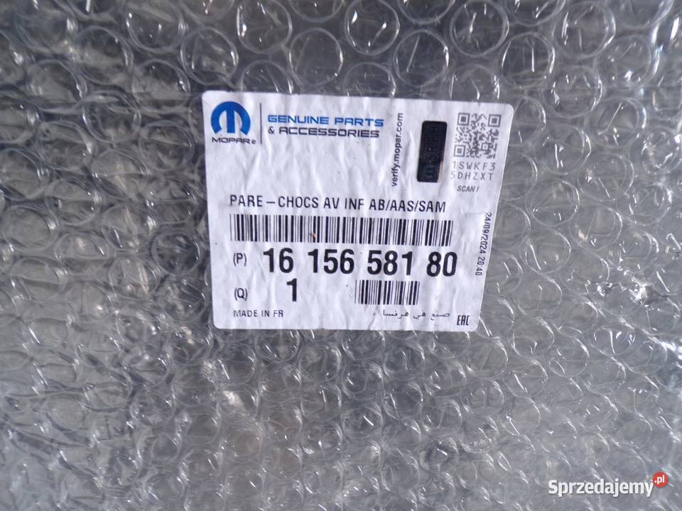 ZDERZAK PRZÓD 6X PDC OPEL VIVARO C ZAFIRA LIFE osobowe