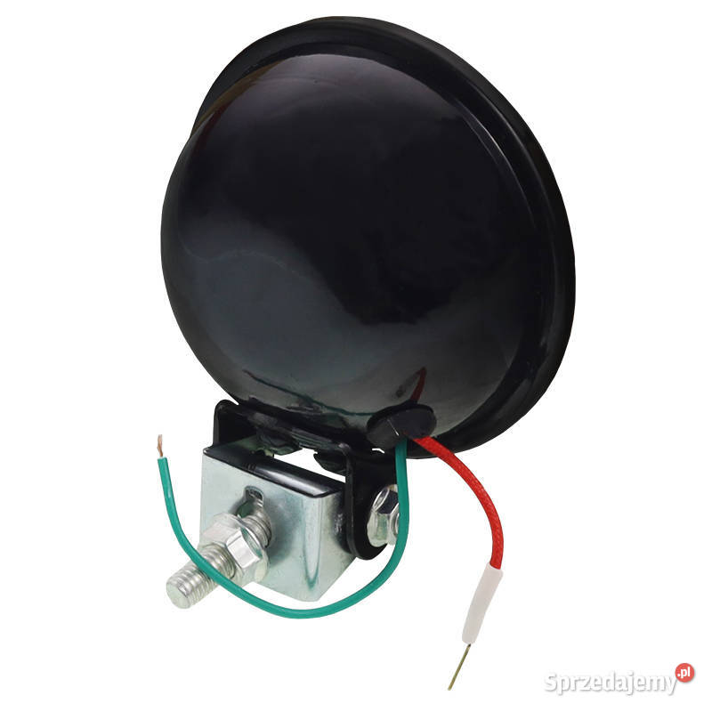 LAMPA ROBOCZA OKRĄGŁA METALOWA 91MM Z ŻARÓWKĄ