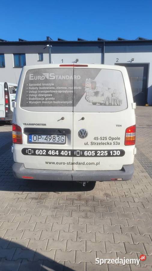 Volkswagen Transporter T5 solidny w pracy Auto opolskie