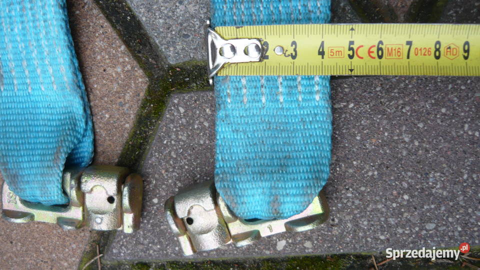 Pas transportowy airline z hakiem 5013 68 m 2 t Akcesoria samochodowe