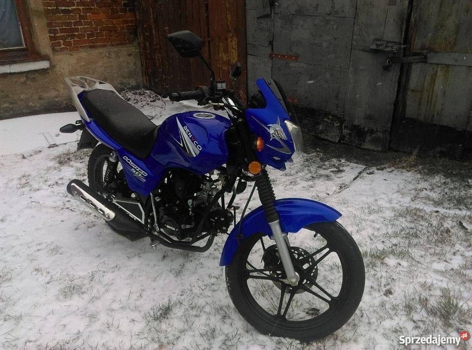 Motorower Benyco Hunter 50 2016 czterosuwowy Łódź