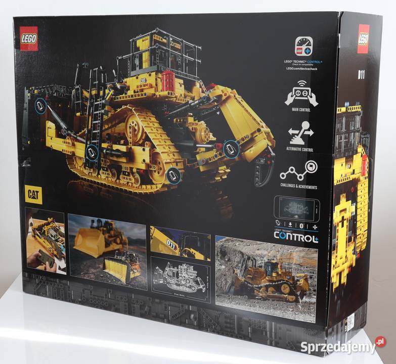 LEGO Technic 42131 sterowany aplikację buldożer Klocki Rybnik