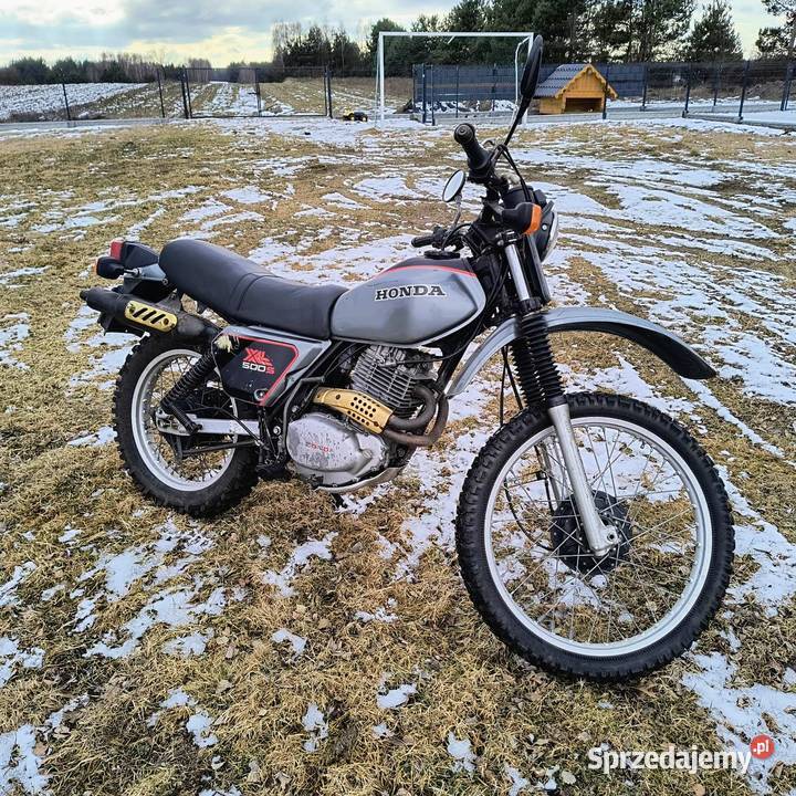 Honda Xl 500S 1982 r ZarejestrowanyPelny Kierz Niedźwiedzi